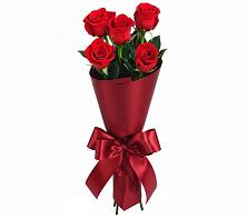 Букет 5 Красных роз Эдлесс Лав в Тайтурке