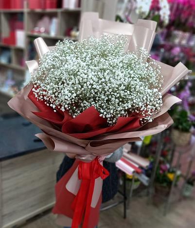Букет цветов из: Гипсофила в Тайтурке