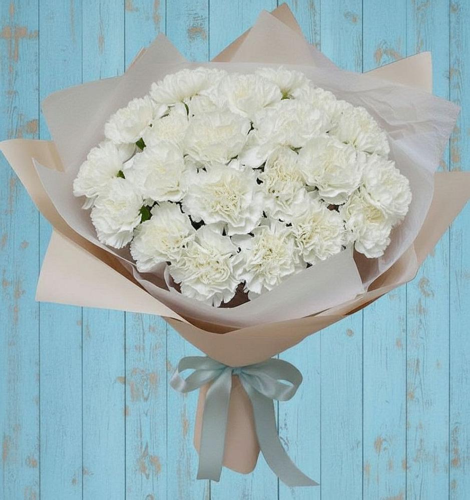 Букет цветов из: Гвоздики в Тайтурке