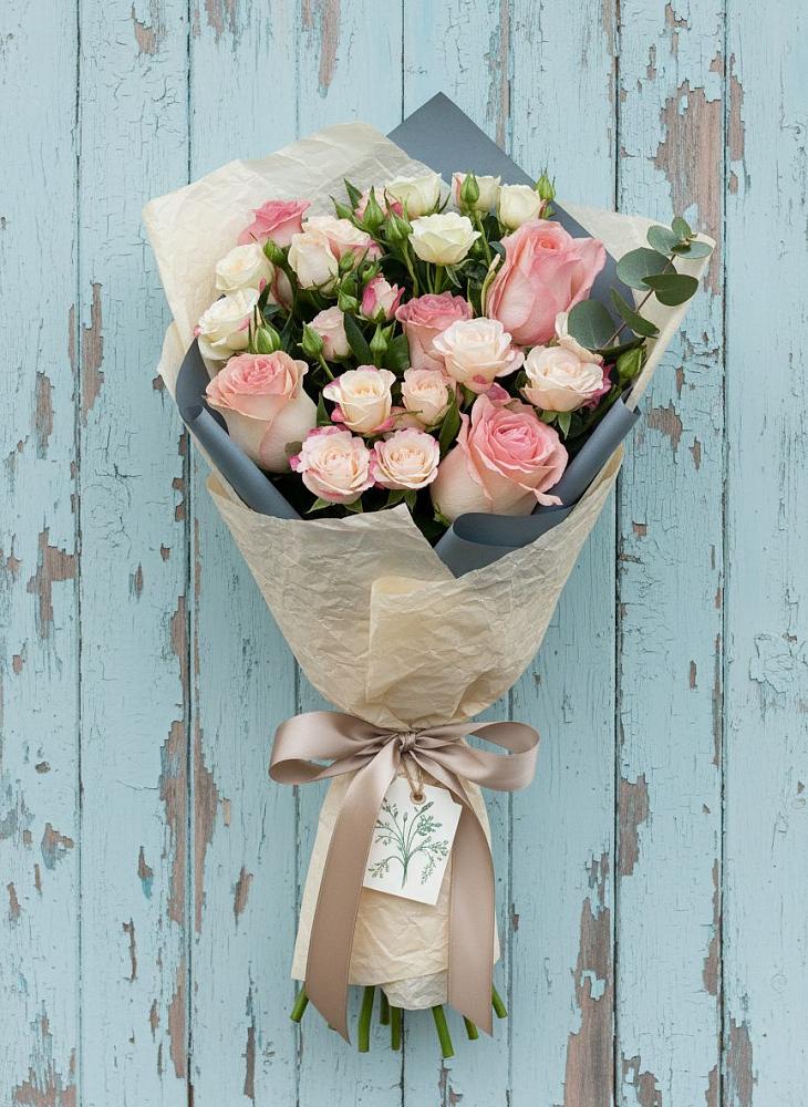 Букет цветов из: Розы в Тайтурке