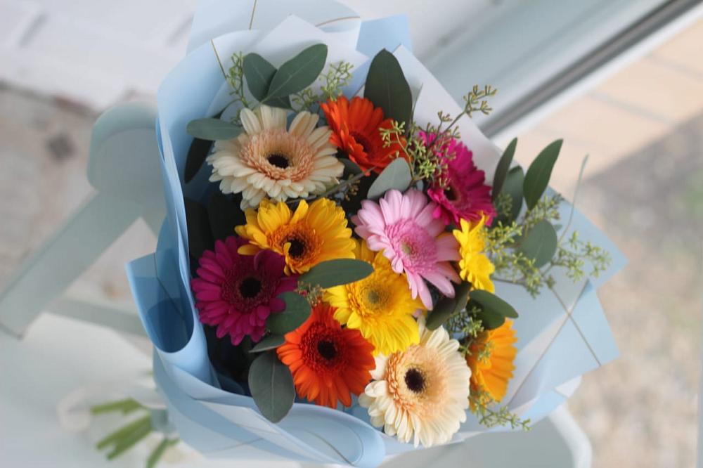 Букет цветов из: Герберы в Тайтурке