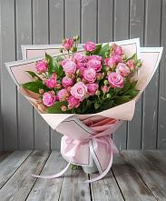 Букет Розовый кустик #REPLACE_PRED# Тайтурке