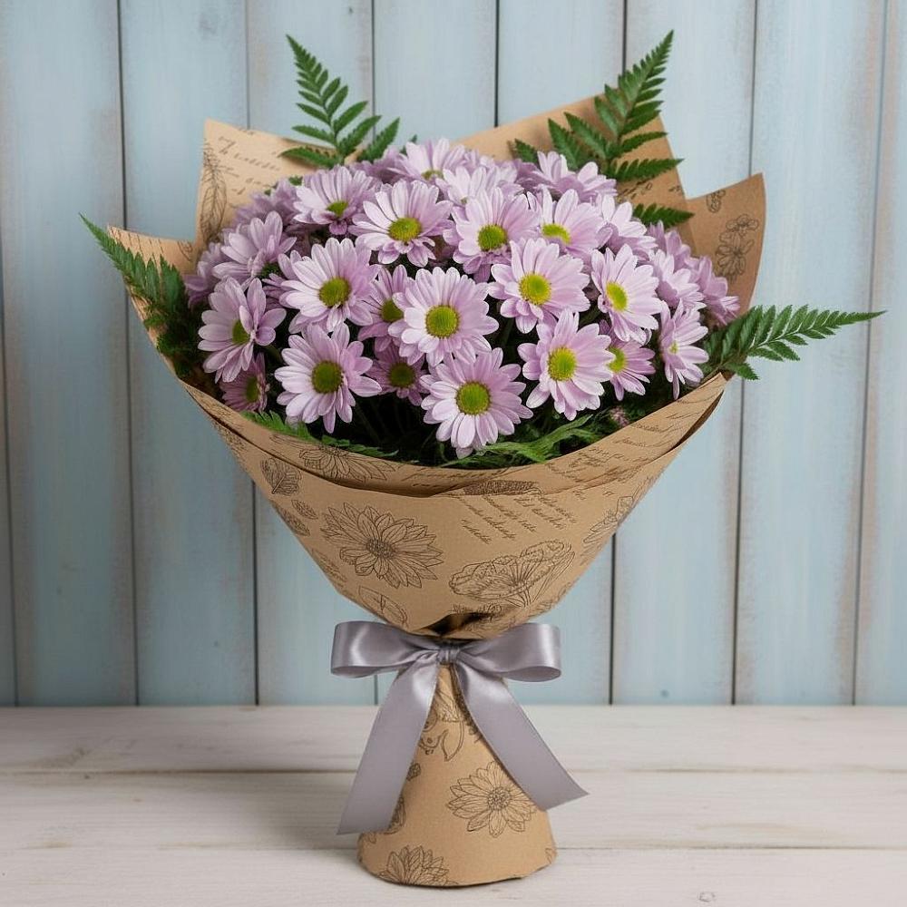 Букет цветов из: Хризантемы в Тайтурке