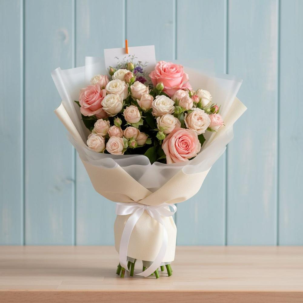 Букет цветов из: Розы в Тайтурке