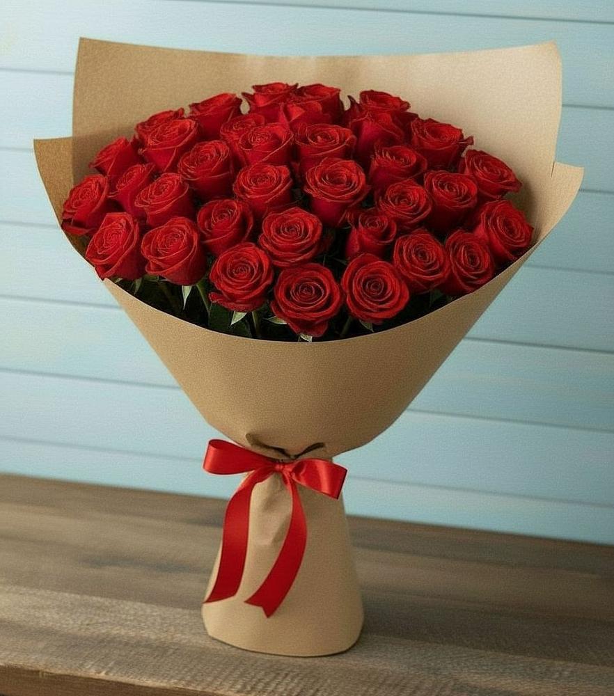 Букет Красные розы Милано в Тайтурке
