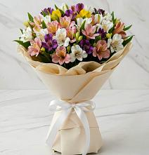 Букет цветов из:  Альстромерии #REPLACE_PRED# Тайтурке