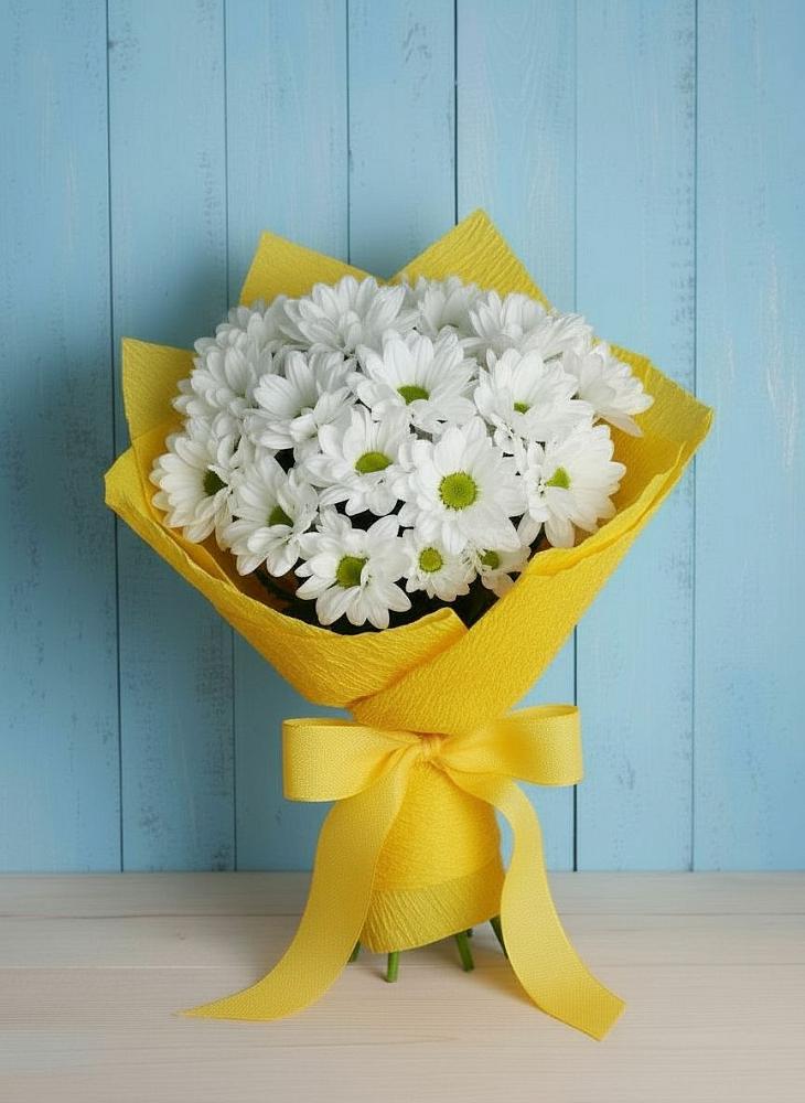 Букет цветов из: Хризантемы в Тайтурке