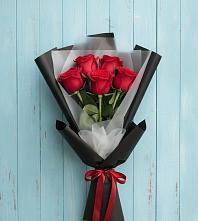 Букет цветов из:  Розы #REPLACE_PRED# Тайтурке