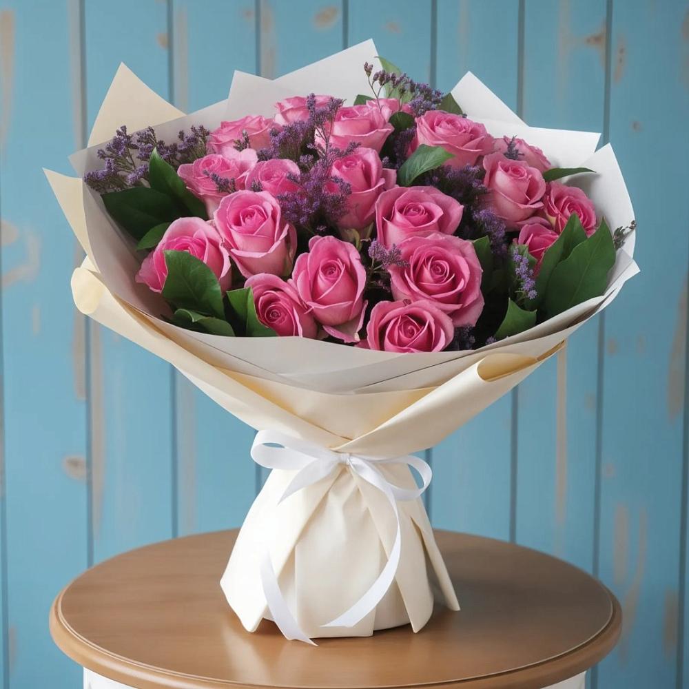 Букет цветов из: Розы в Тайтурке